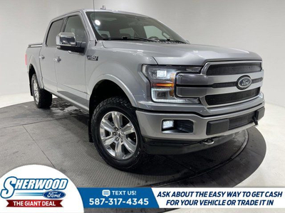 2020 Ford F-150 Platinum 4x4 - $0 Down $173 Weekly - NEW BRAKES!