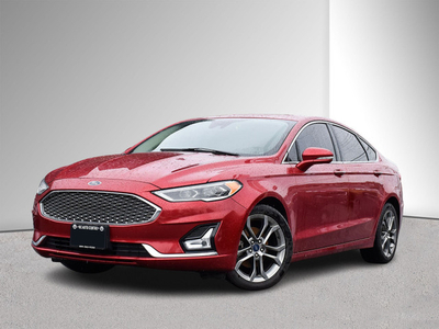 2020 Ford Fusion Hybrid Titanium - Leather, Nav, Sunroof, Ventil