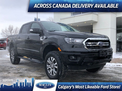 2020 Ford Ranger LARIAT | 6050# GVWR | TRAILER TOW | BOARDS