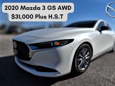 2020 Mazda 3 GS - All Wheel Drive
