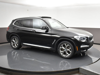 2021 BMW X3 xDrive 30i w/ Leather, Panoramic Sunroof, 360 Camera