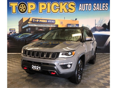 2021 Jeep Compass Trailhawk Elite, Fully Loaded, Accident Free!