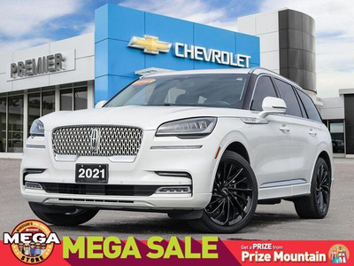 2021 Lincoln Aviator Reserve - 22's, Moonroof, Lane Keeping