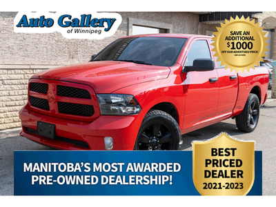 2021 Ram 1500 Classic Express 4x4, QUAD CAB, REVERSE CAMERA, BL