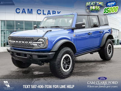 2022 Ford Bronco Badlands Sasquatch Package | Lux Package | L...