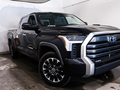 2022 Toyota Tundra LIMITED + HYBRIDE + TOIT OUVRANT PANO CUIR +