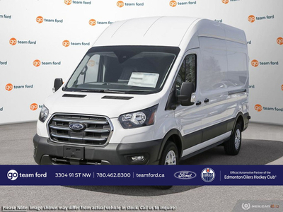 2023 Ford E-Transit Cargo Van ELECTRIC MOTOR, EASY FUEL, ENG BLO