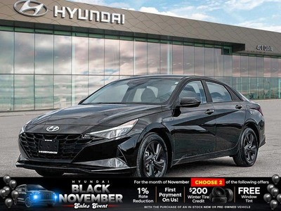 2023 Hyundai Elantra Preferred | Heated Steering | Cloth