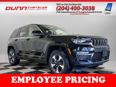 2023 Jeep Grand Cherokee 4xe | 4xe | LEATHER | VENTED & HEATED S