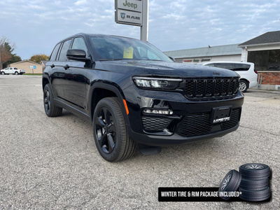 2024 Jeep Grand Cherokee LIMITED Black Appearance Package Comman