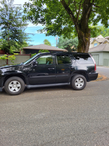 Black Chevrolet Tahoe Hybrid