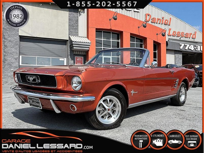 Ford Mustang 6 ENLIGNE 200,CONVERTIBLE,PLANCHER TRES PROPRE ! 19