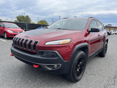 Jeep Cherokee Trailhawk 4X4 HITCH ENS CHAUFFANT CAMERA 2017