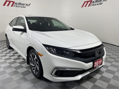 2019 Honda Civic EX | Sensing | Sunroof | Accident Free!