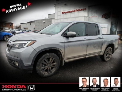 2019 Honda Ridgeline Sport AWD + S. CHAUFFANT + CAM RECUL + BLUETOOTH