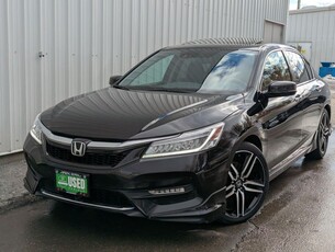 Used 2016 Honda Accord Touring V6 $229 BI-WEEKLY - NO REPORTED ACCIDENTS, SMOKE-FREE, WELL MAINTAINED, LOWER THAN AVERAGE KM'S for Sale in Cranbrook, British Columbia