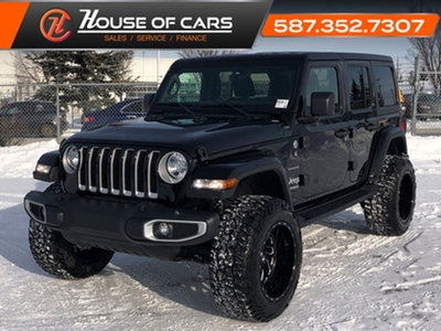 2022 JEEP WRANGLER Unlimited Sahara / Lifted / Leather