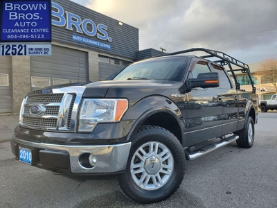 Used 2010 Ford F-150 LOCAL, LARIAT, CREW, 4X4 for Sale in Surrey, British Columbia