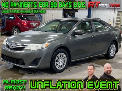 Used 2012 Toyota Camry LE for Sale in Winnipeg, Manitoba