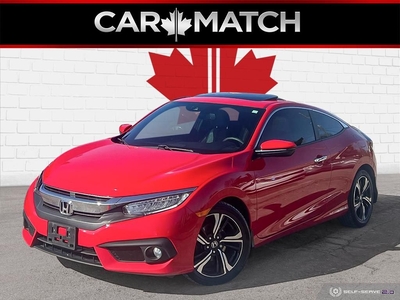 Used 2017 Honda Civic TOURING / COUPE / ROOF / LEATHER / NAV for Sale in Cambridge, Ontario