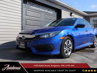 Used 2018 Honda Civic LX MANUAL - BACKUP CAM - CLEAN CARFAX for Sale in Kingston, Ontario