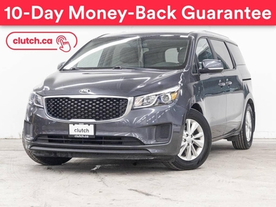 Used 2018 Kia Sedona LX w/ Apple CarPlay & Android Auto, Front Rear A/C, Rearview Cam for Sale in Toronto, Ontario