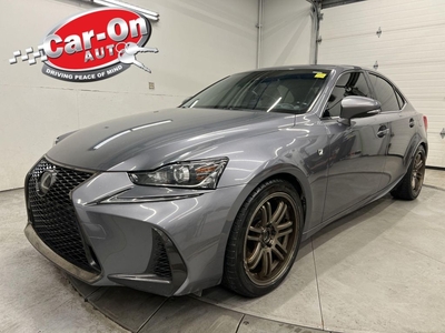 Used 2018 Lexus IS 300 F SPORT AWD 3.5L V6 SUNROOF RED LEATHER for Sale in Ottawa, Ontario