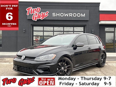 Used 2018 Volkswagen Golf R 5-door Manual Leather Navigation Back Up Camera for Sale in St Catharines, Ontario
