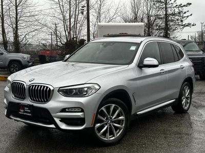 Used 2019 BMW X3 xDrive 30i - No Accidents, One Owner, Navigation for Sale in Coquitlam, British Columbia