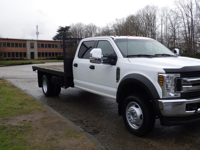 Used 2019 Ford F-550 Flat Deck Crew Cab 4WD for Sale in Burnaby, British Columbia