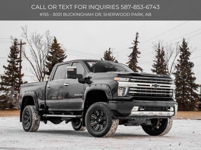 Used 2020 Chevrolet Silverado 2500 HD High Country Technology 6.6L Z71 5 Inch Lift Fuel Rims Tonneau Cover for Sale in Sherwood Park, Alberta
