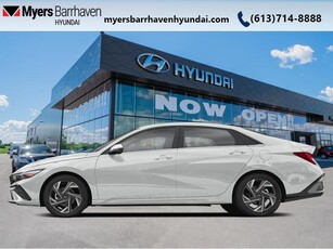 New 2024 Hyundai Elantra Luxury IVT - Leather Seats for Sale in Nepean, Ontario