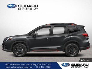 New 2024 Subaru Forester Sport - Sunroof - Power Liftgate for Sale in North Bay, Ontario