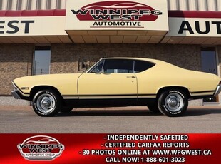 Used 1968 Chevrolet Chevelle SS L78 396/375 4-SPEED, REAL DEAL SS & VERY RARE!! for Sale in Headingley, Manitoba
