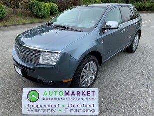 Used 2010 Lincoln MKX AWD, ALL OPTIONS, GREAT FINANCING, FREE WARRANTY, INSPECTED W/BCAA MBSHP! for Sale in Surrey, British Columbia