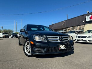 Used 2013 Mercedes-Benz C-Class AUTO SAFETY SUNROOF B-TOOTH 4CYLINDER GAS SAVER for Sale in Oakville, Ontario