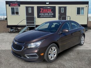 Used 2015 Chevrolet Cruze LT LOW KMS BACK-UP CAM BLUETOOTH for Sale in Pickering, Ontario