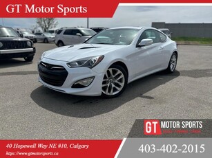 Used 2015 Hyundai Genesis Coupe 3.8L MANUAL LEATHER SUNROOF BACKUP CAM $0 DOWN for Sale in Calgary, Alberta