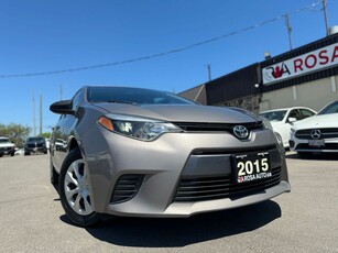 Used 2015 Toyota Corolla AUTO ECO LOWKM B-TOOTH B-CAMERA H-SEAT REMOTE STAR for Sale in Oakville, Ontario