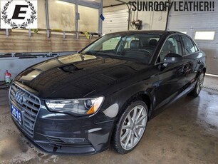 Used 2016 Audi A3 1.8T Progressiv TURBO/SUNROOF!! for Sale in Barrie, Ontario