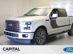 Used 2017 Ford F-150 Lariat SuperCrew **Leather, Sunroof, Navigation, Sport, FX4, Special Edition, 3.5L** for Sale in Regina, Saskatchewan