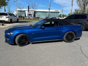 Used 2017 Ford Mustang GT Premium Convertible - 6 SPEED MT! LEATHER! NAV! BACK-UP CAM! for Sale in Kitchener, Ontario