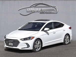 Used 2018 Hyundai Elantra GLS Sunroof HeatedSeats R/Cam CarPlay&AndroidAuto for Sale in Concord, Ontario