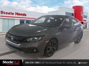 Used 2020 Honda Civic Sedan Sport for Sale in St. John's, Newfoundland and Labrador