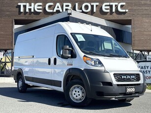 Used 2020 RAM 2500 ProMaster High Roof AIR CONDITIONING, POWER WINDOWS, CRUISE CONTROL, BACK UP CAM!! for Sale in Sudbury, Ontario