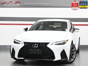 Used 2022 Lexus IS 300 F SPORT No Accident Red Interior Lane Keep for Sale in Mississauga, Ontario