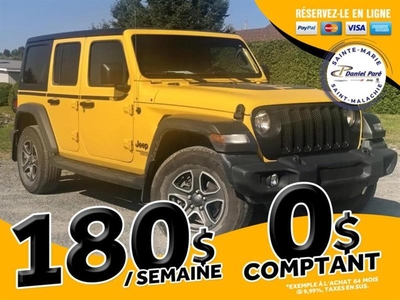 Used Jeep Wrangler 2021 for sale in Saint-Malachie, Quebec