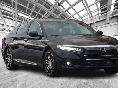 2021 Honda Accord Sedan touring leather sunroof air-conditioned seats gps