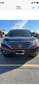 2013 Honda crv certified and an excellent condition