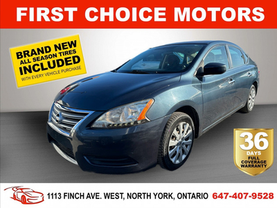 2013 NISSAN SENTRA S ~AUTOMATIC, FULLY CERTIFIED WITH WARRANTY!!